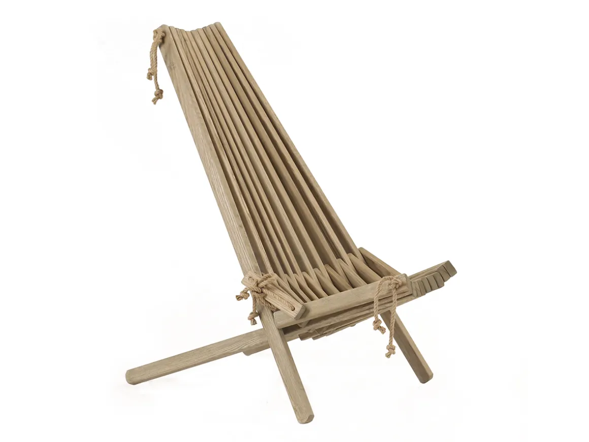 ECOCHAIR ASK GRÅ OLJAD