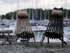ECOCHAIR FURU OLJAD GRÅ